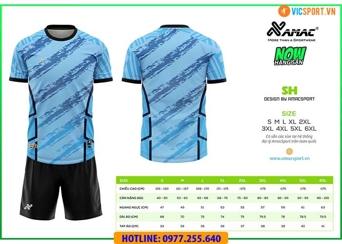 Áo đá banh thiết kế Amac SH - Hình ảnh 15