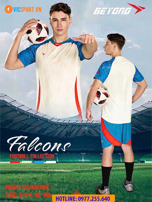 Áo đá banh không logo Beyono Falcons - Hình ảnh 4