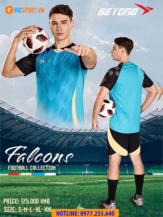 Áo đá banh không logo Beyono Falcons - Hình ảnh 6
