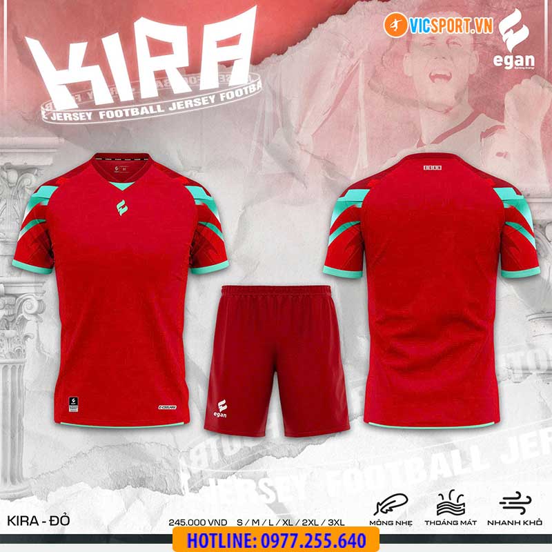 Áo đá banh không logo Egan Kira - Hình ảnh 17