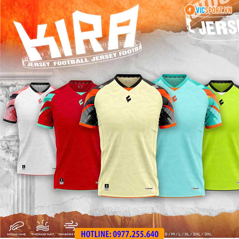 Áo đá banh không logo Egan Kira - Hình ảnh 15