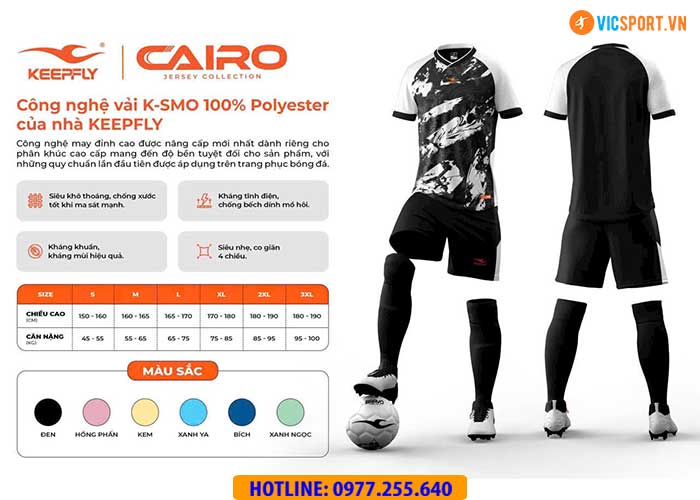 Áo bóng đá không logo Keepfly Cairo - Hình ảnh 19