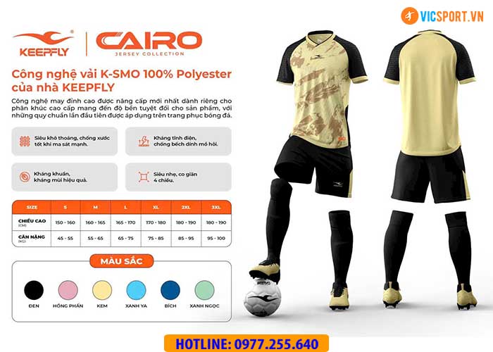 Áo bóng đá không logo Keepfly Cairo - Hình ảnh 17