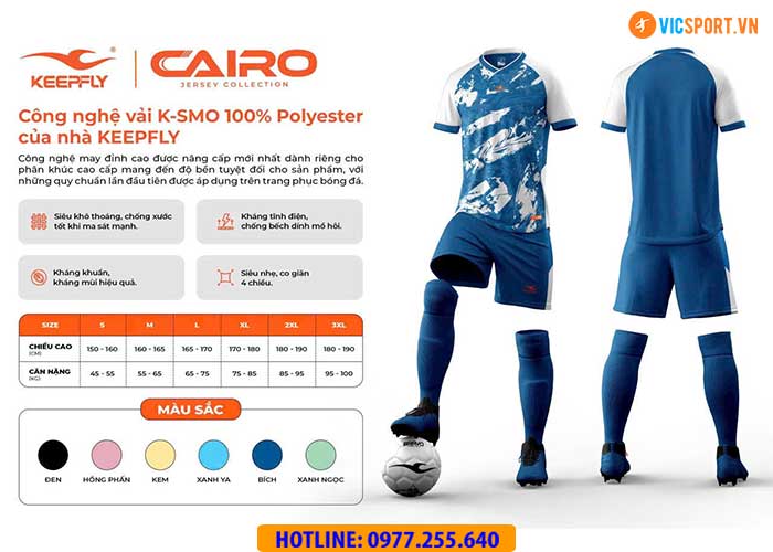 Áo bóng đá không logo Keepfly Cairo - Hình ảnh 16