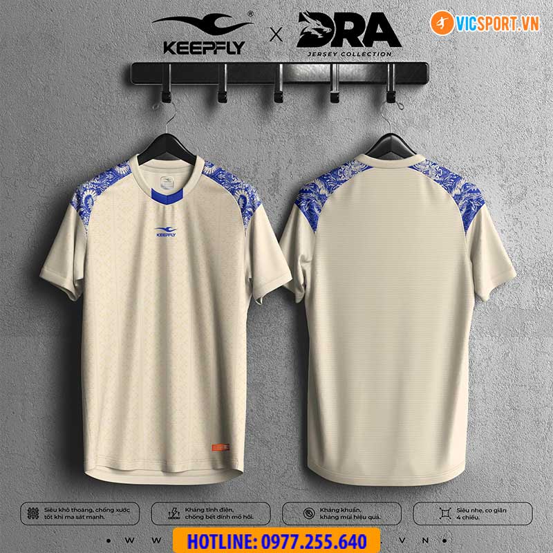 Áo đá banh không logo Keepfly DRA - Hình ảnh 24
