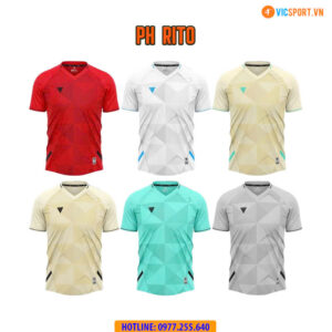 Áo đá banh không logo PH Rito