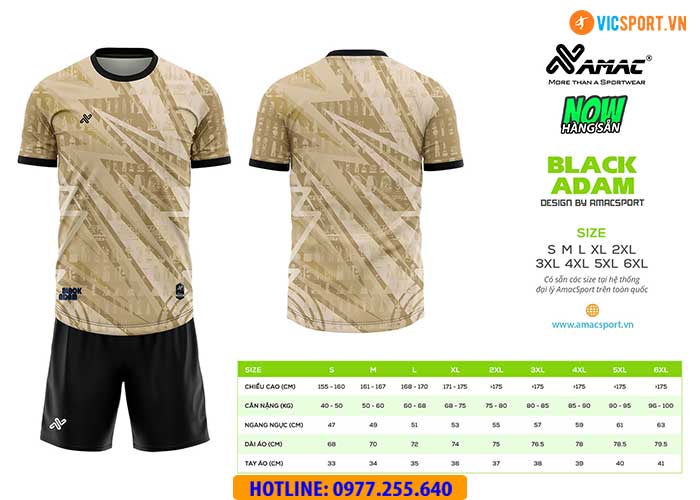 Áo đá banh thiết kế Amac Black Adam - Hình ảnh 12