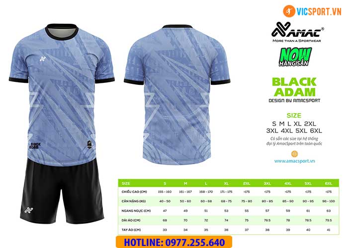 Áo đá banh thiết kế Amac Black Adam - Hình ảnh 13
