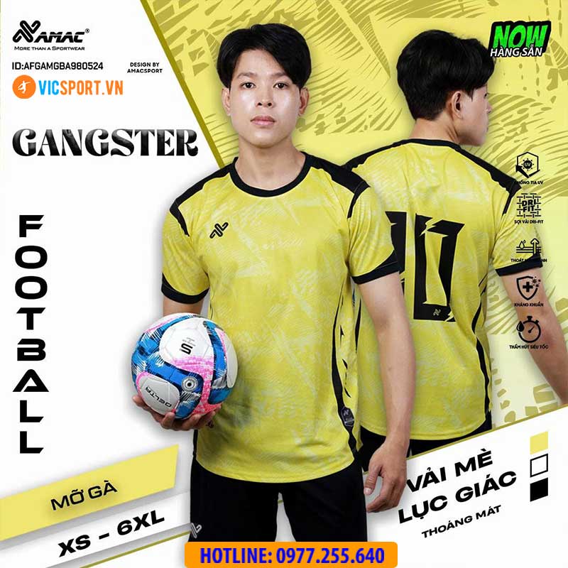 Áo đá banh thiết kế Amac Gangster - Hình ảnh 22