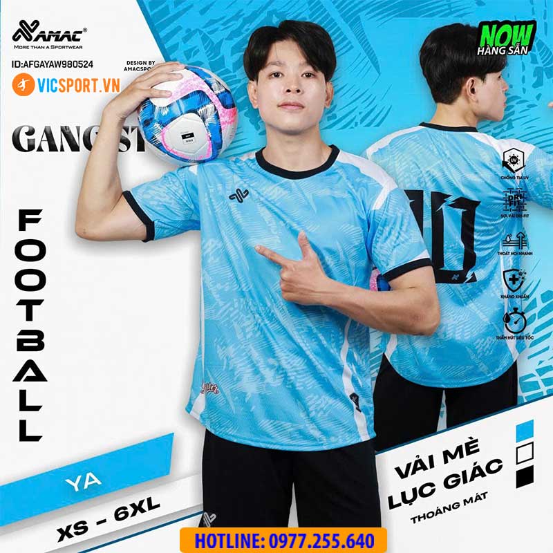 Áo đá banh thiết kế Amac Gangster - Hình ảnh 21