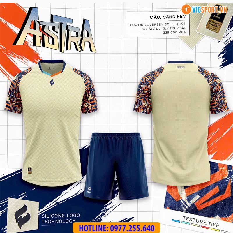 Áo đá banh không logo Egan Astra - Hình ảnh 7