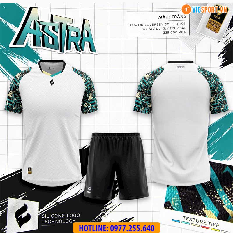 Áo đá banh không logo Egan Astra - Hình ảnh 8