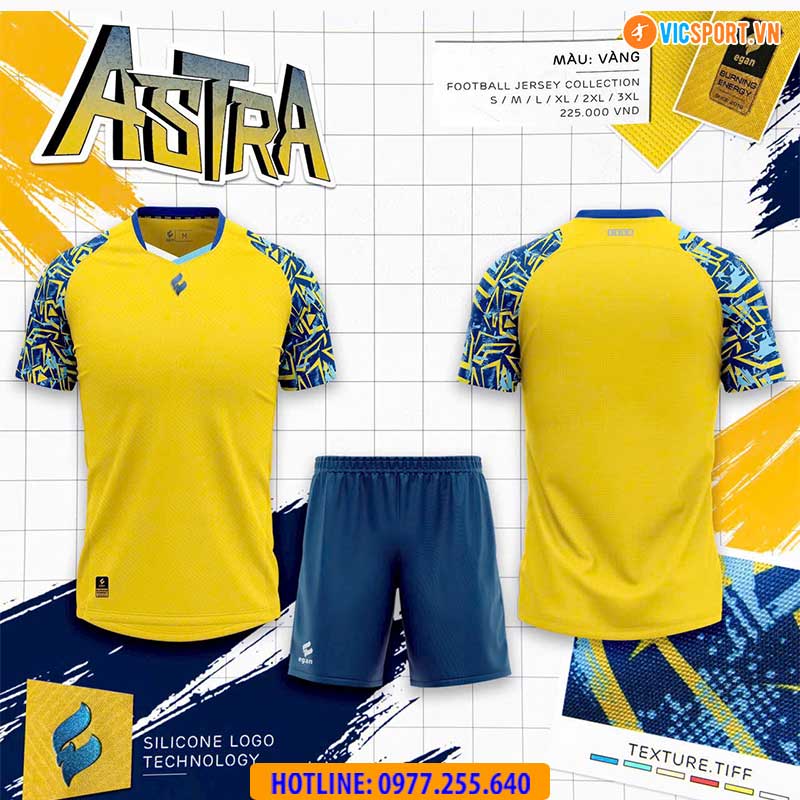 Áo đá banh không logo Egan Astra - Hình ảnh 9