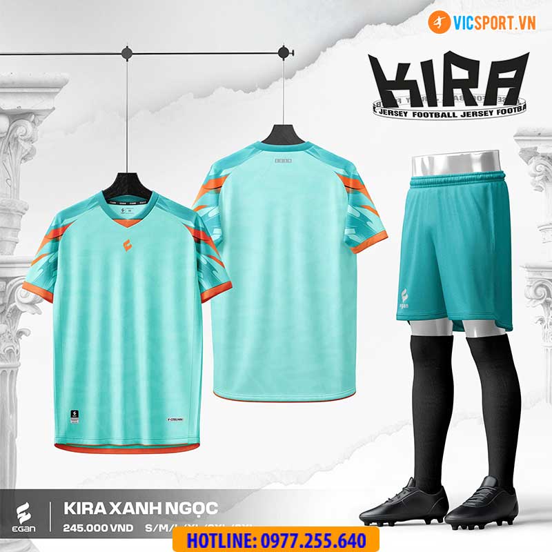Áo đá banh không logo Egan Kira - Hình ảnh 54