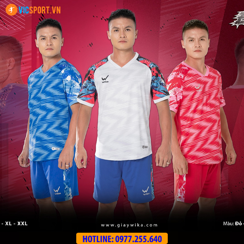 Áo đá banh không logo Wika Enzo - Hình ảnh 2