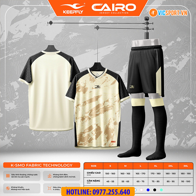 Áo bóng đá không logo Keepfly Cairo - Hình ảnh 8