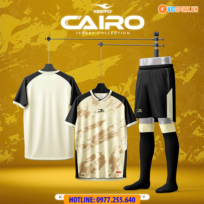 Áo bóng đá không logo Keepfly Cairo - Hình ảnh 4