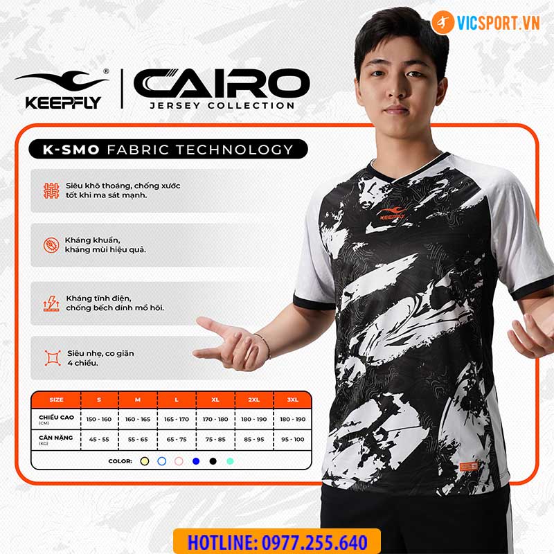 Áo bóng đá không logo Keepfly Cairo - Hình ảnh 9