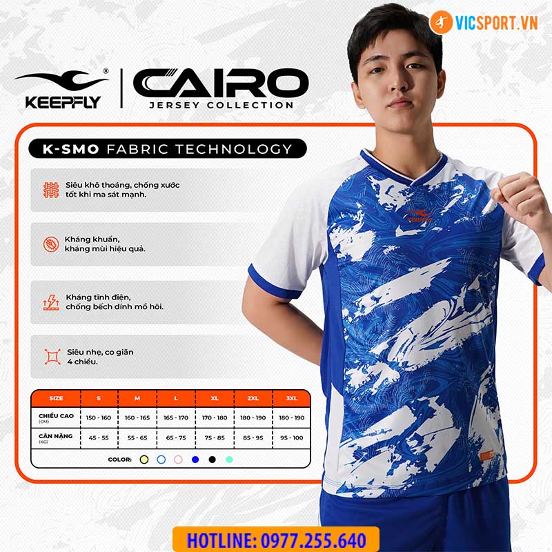 Áo bóng đá không logo Keepfly Cairo - Hình ảnh 12