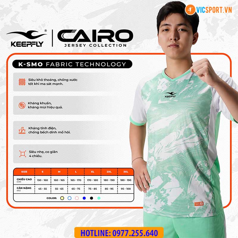 Áo bóng đá không logo Keepfly Cairo - Hình ảnh 14