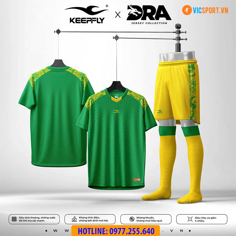 Áo đá banh không logo Keepfly DRA - Hình ảnh 15