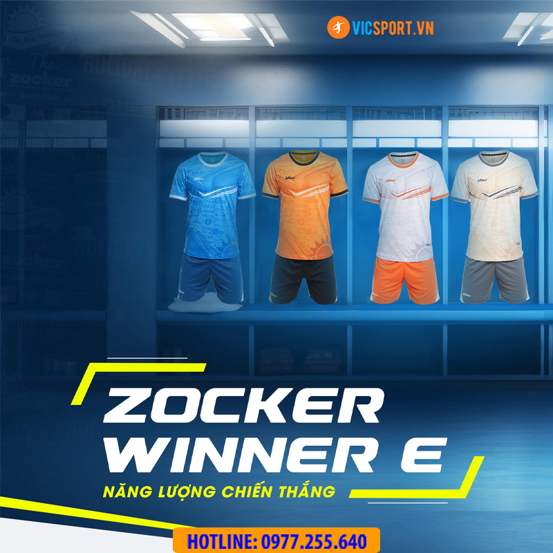 Áo đá banh không logo Zocker Winner E - Hình ảnh 2