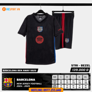 Áo đá banh Strivend Clb Barcelona mùa giải 2024-2025