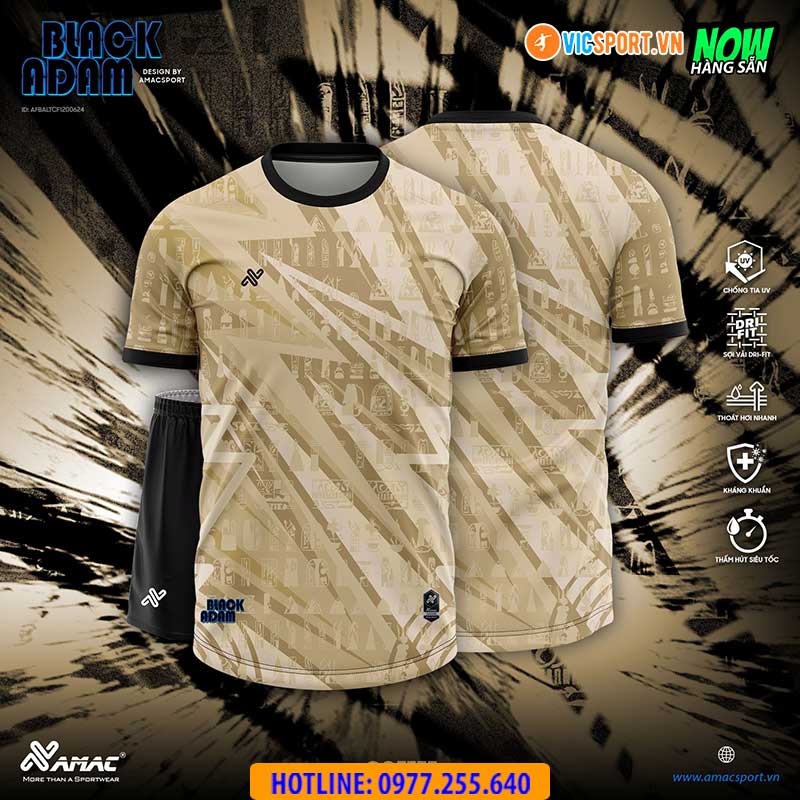Áo đá banh thiết kế Amac Black Adam - Hình ảnh 6