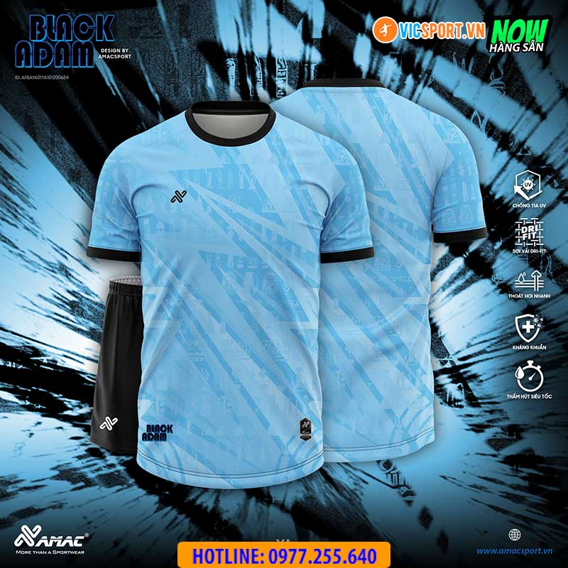 Áo đá banh thiết kế Amac Black Adam - Hình ảnh 9