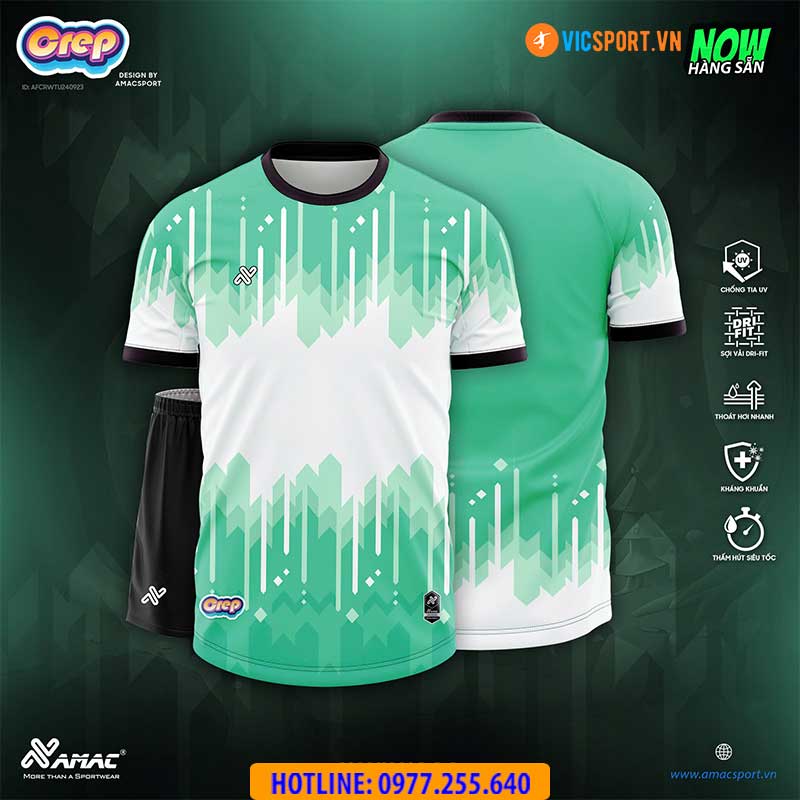 Áo đá banh thiết kế Amac Crep - Hình ảnh 17