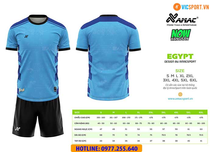 Áo đá banh thiết kế Amac Egypt - Hình ảnh 4
