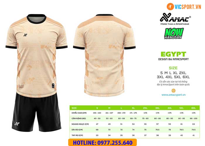 Áo đá banh thiết kế Amac Egypt - Hình ảnh 7