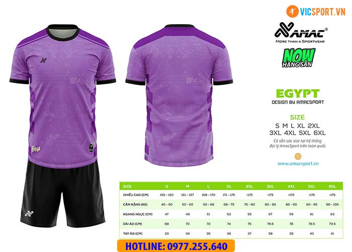 Áo đá banh thiết kế Amac Egypt - Hình ảnh 8