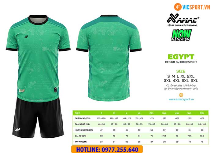 Áo đá banh thiết kế Amac Egypt - Hình ảnh 10