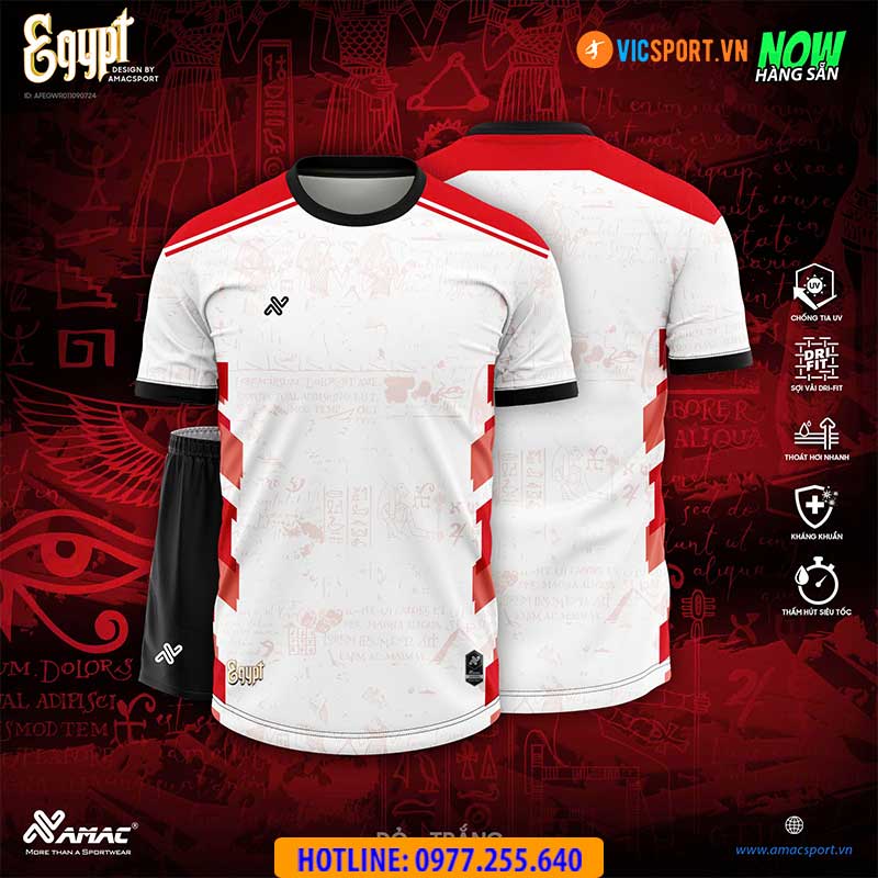 Áo đá banh thiết kế Amac Egypt - Hình ảnh 15