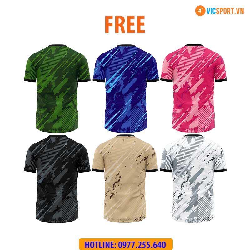 Áo đá banh thiết kế Amac Free - Hình ảnh 9