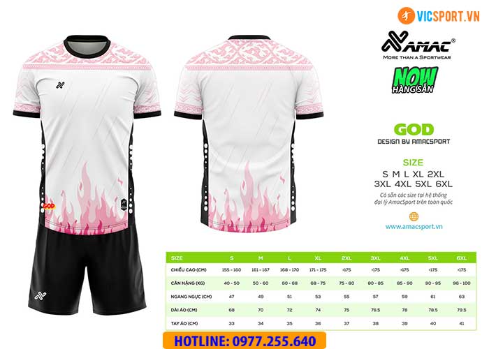 Áo đá banh thiết kế Amac God - Hình ảnh 5