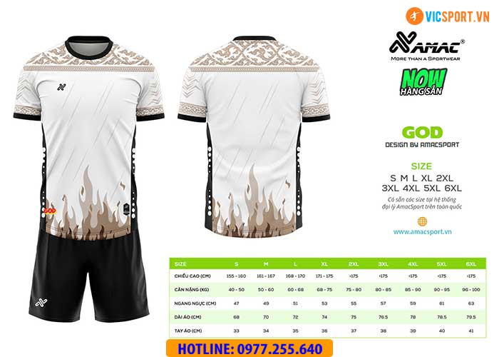 Áo đá banh thiết kế Amac God - Hình ảnh 6