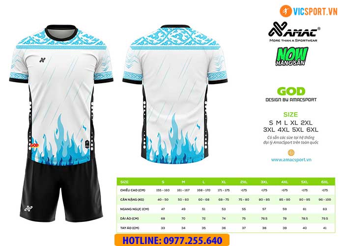 Áo đá banh thiết kế Amac God - Hình ảnh 8