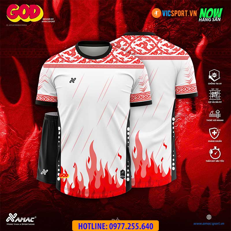 Áo đá banh thiết kế Amac God - Hình ảnh 10