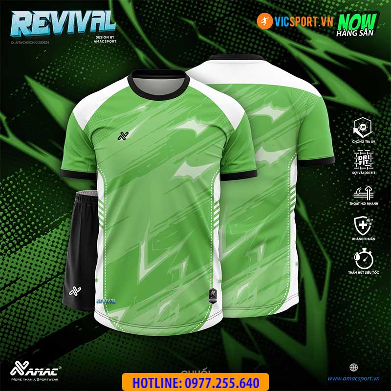 Áo đá banh thiết kế Amac Revival - Hình ảnh 11