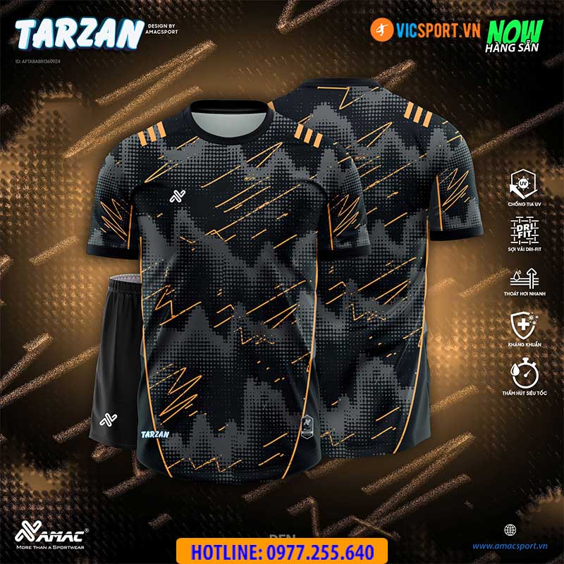 Áo đá banh thiết kế Amac Tarzan - Hình ảnh 10