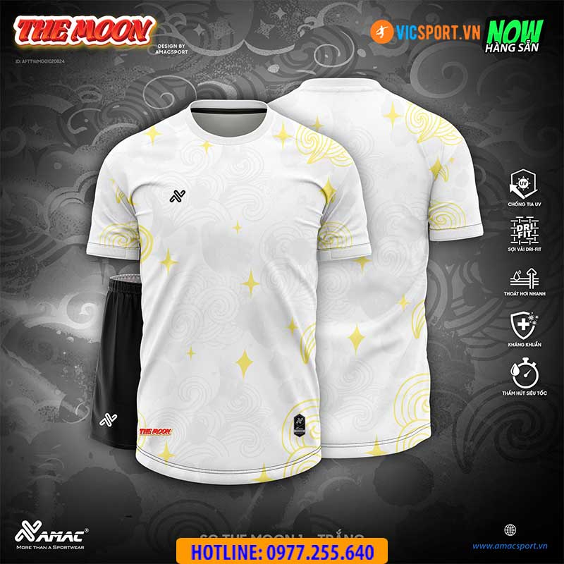 Áo đá banh thiết kế Amac The Moon - Hình ảnh 4