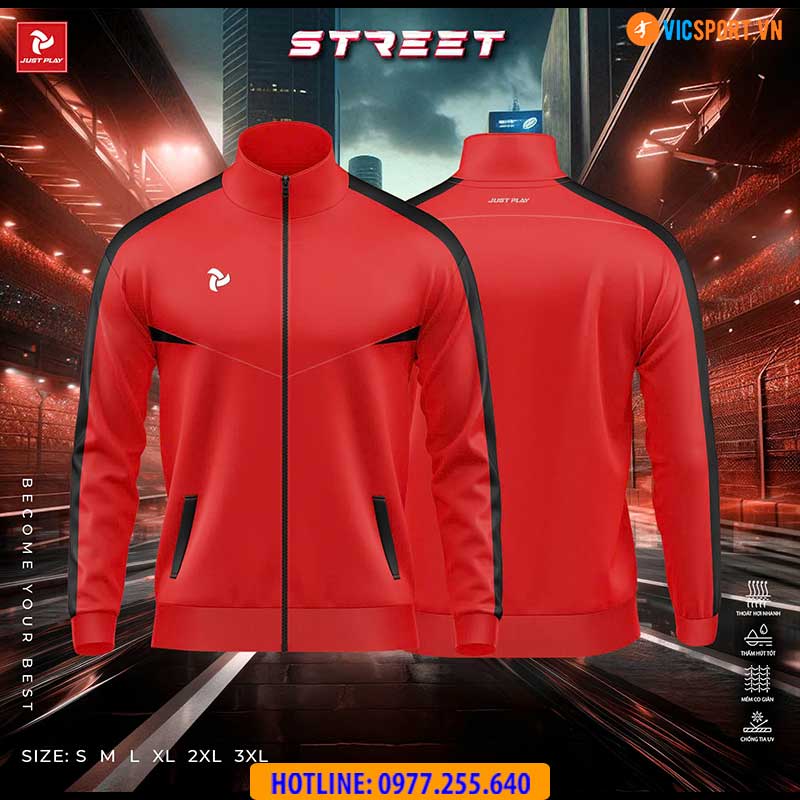 Bộ khoác thể thao Justplay Street - Hình ảnh 19