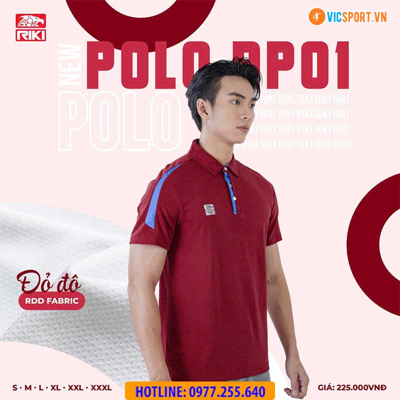 Áo polo thể thao di chuyển Riki AP01 - Hình ảnh 9