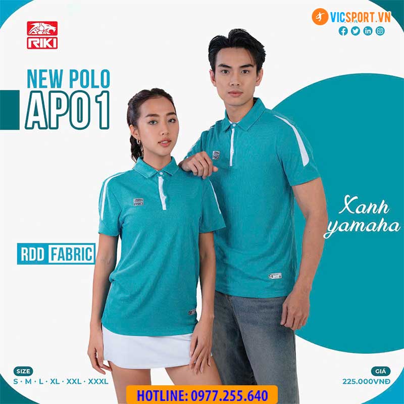 Áo polo thể thao di chuyển Riki AP01 - Hình ảnh 27