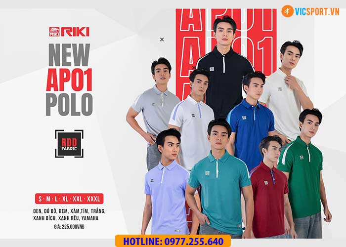 Áo polo thể thao di chuyển Riki AP01 - Hình ảnh 17