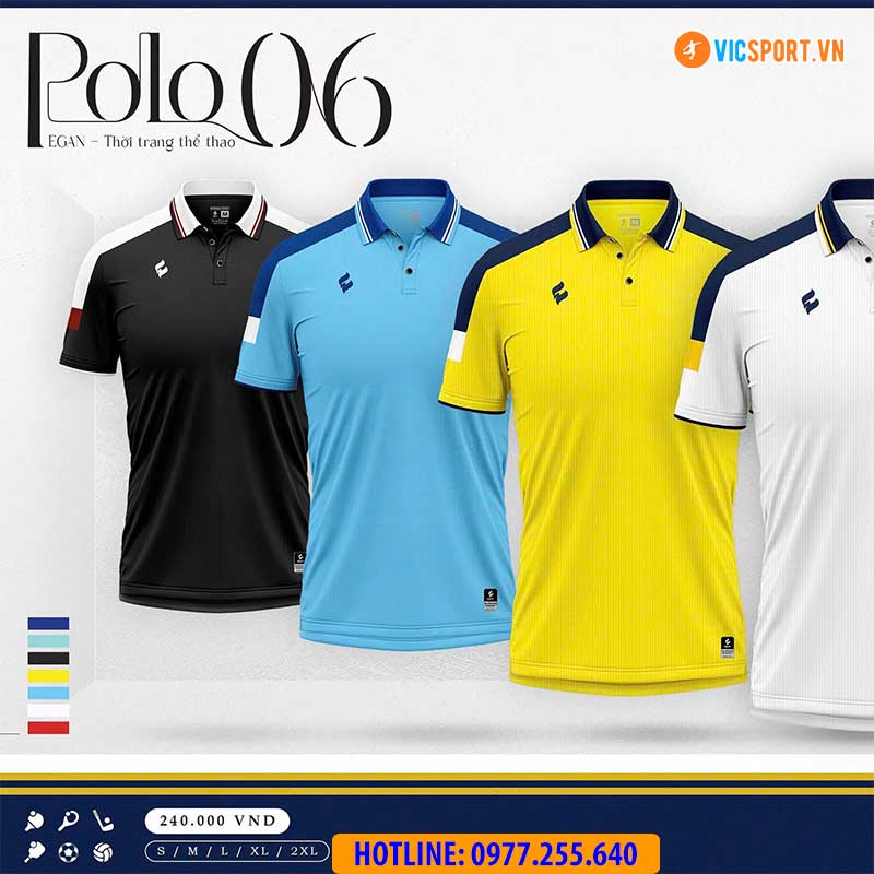 Áo thể thao polo di chuyển Egan 06 - Hình ảnh 11