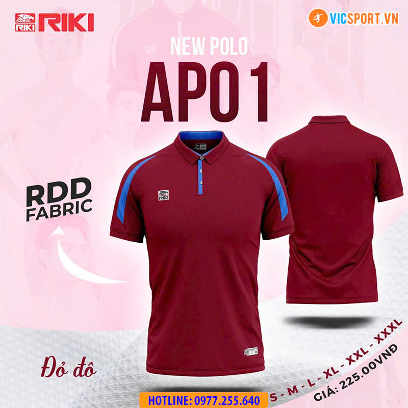 Áo polo thể thao di chuyển Riki AP01 - Hình ảnh 39