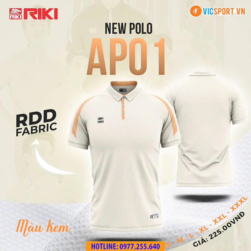 Áo polo thể thao di chuyển Riki AP01 - Hình ảnh 40